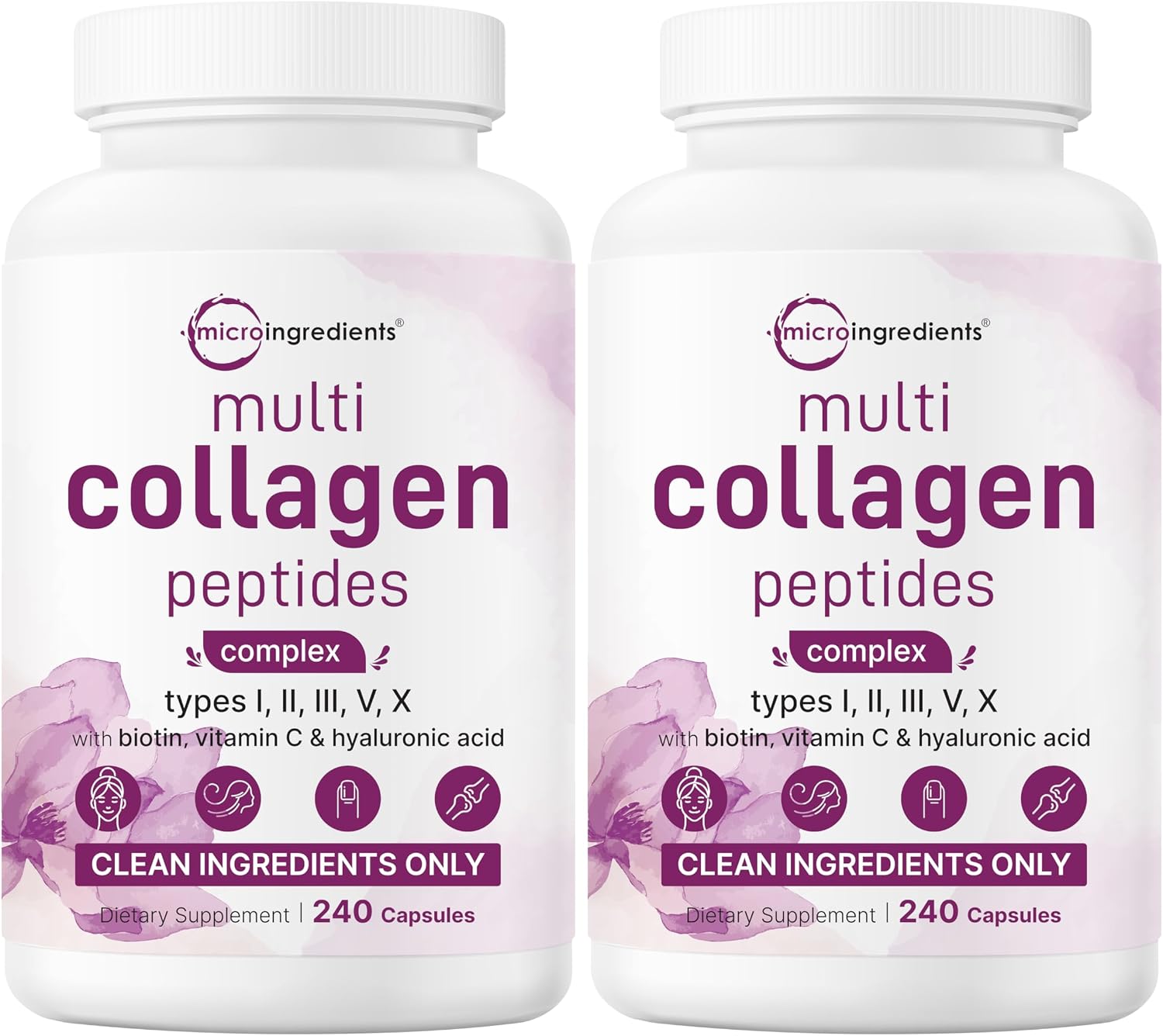 2-Pack | Micro Ingredients Multi Collagen Complex, 240 Capsules My Store
