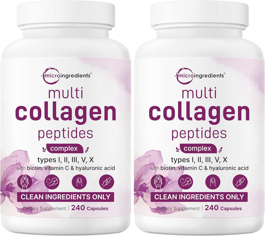2-Pack | Micro Ingredients Multi Collagen Complex, 240 Capsules My Store