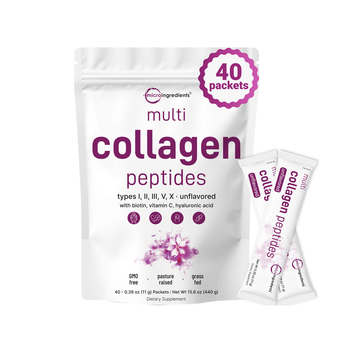 Micro Ingredients Multi Collagen Peptides Powder My Store